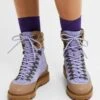 Selected Femme Plateaustiefel - Lilac Breeze