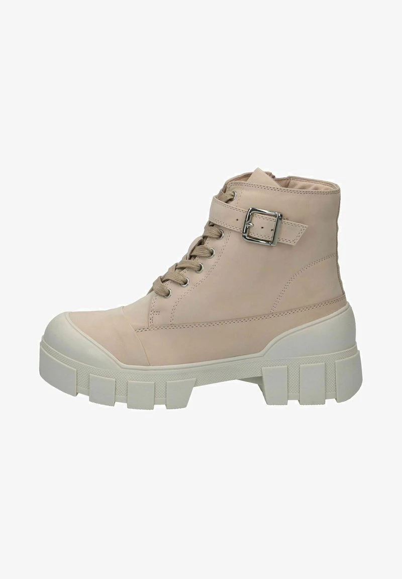 Caprice Schnürstiefelette - Nude Nubuc – Bild 6