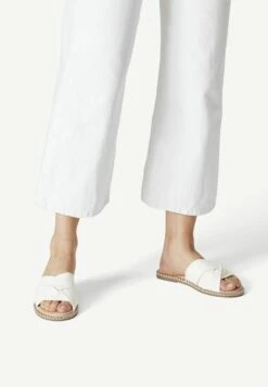 Tamaris Pantolette Flach - White