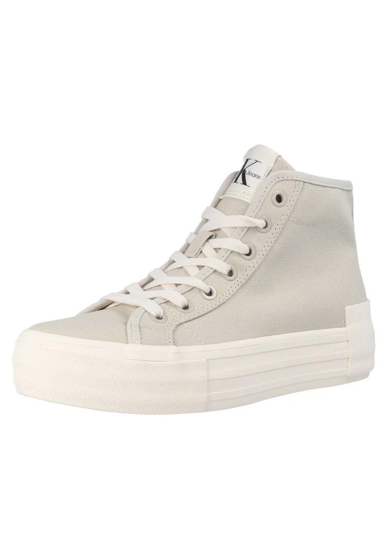 Calvin Klein Jeans VULC FLATFORM BOLD ESSENTIAL - Sneaker High - Beige – Bild 2
