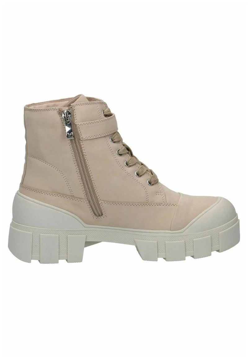 Caprice Schnürstiefelette - Nude Nubuc – Bild 5