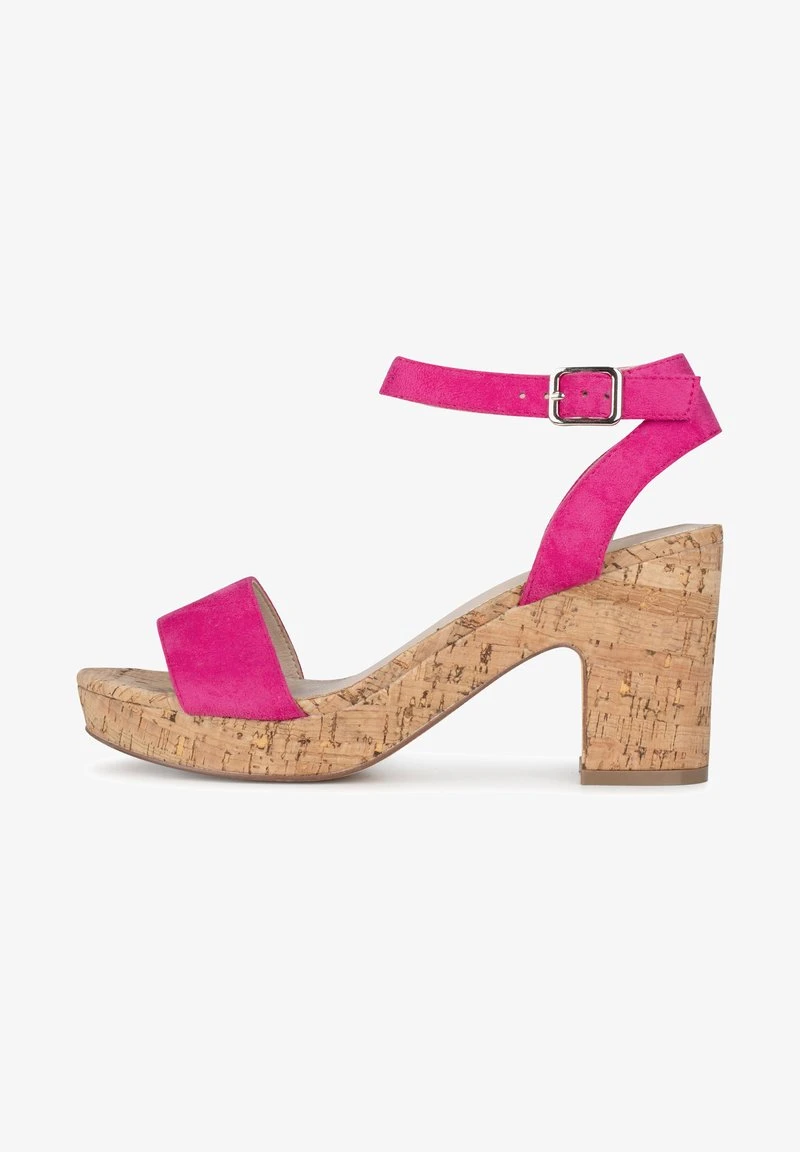 SUVI MET BLOKHAK - Clogs - Pink – Bild 2