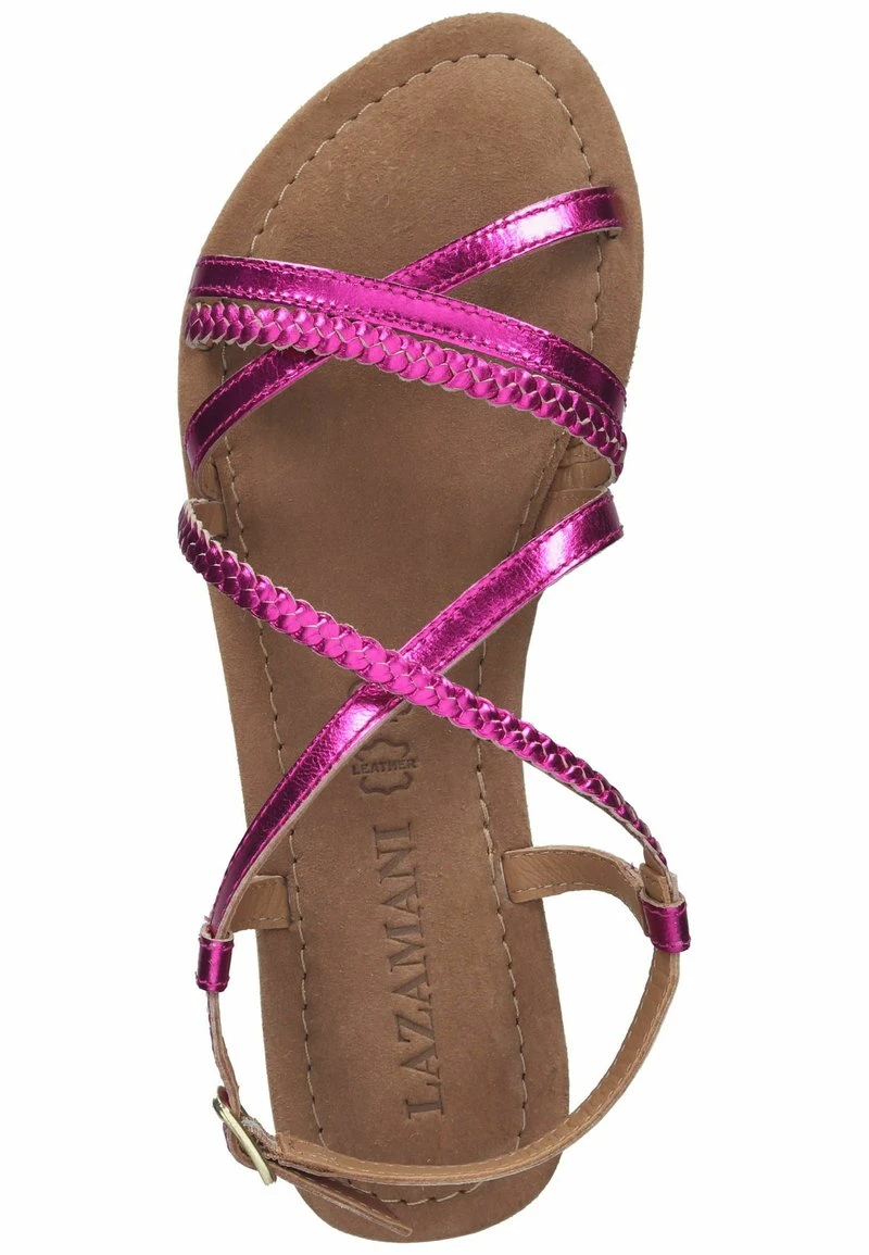 Lazamani Riemensandalette - Fuxia – Bild 3