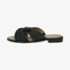 Caprice Pantolette Flach - Black Softnap