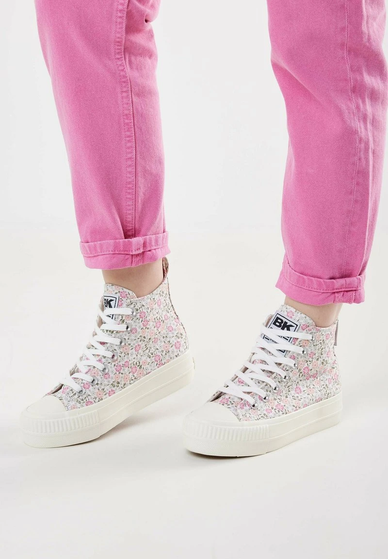 British Knights KAYA MID - Sneaker High - Peach Flower