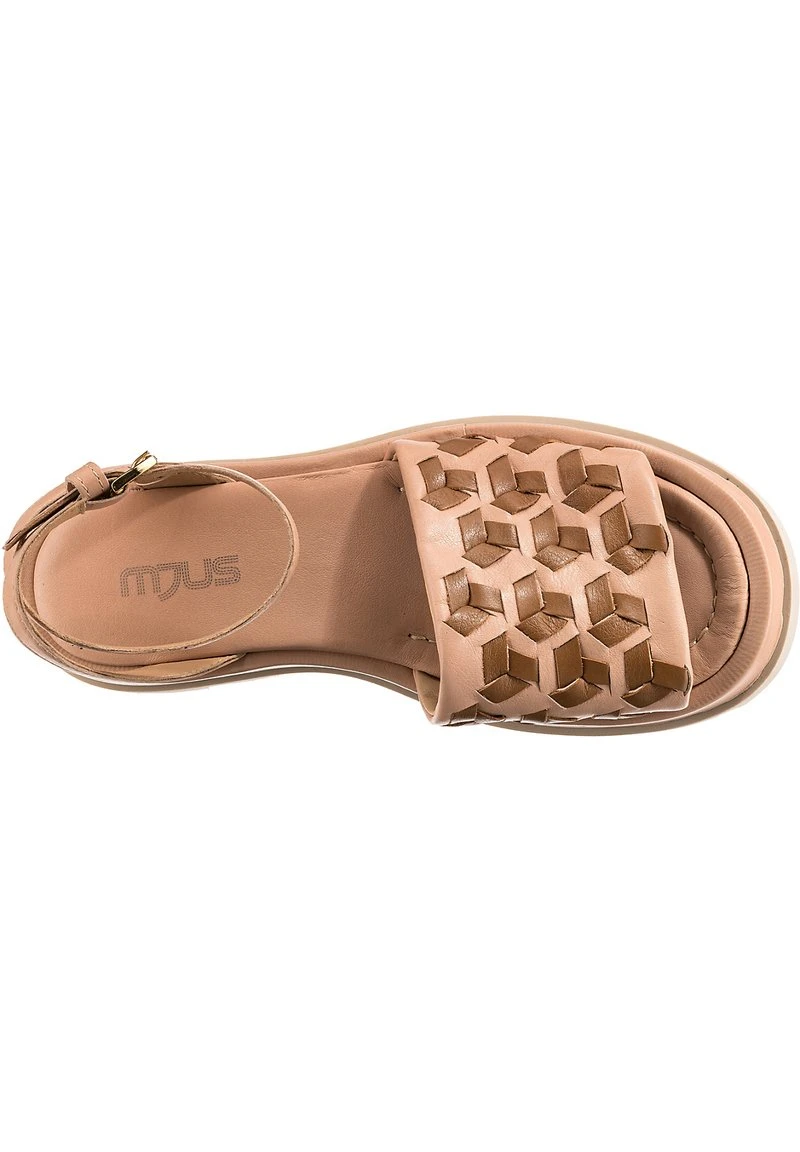 MJUS KLASSISCHE - Plateausandalette - Rosa Kombi – Bild 4