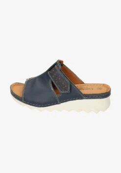 PANTOLETTEN - Pantolette Hoch - Navy