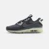 Nike Sportswear AIR MAX TERRASCAPE 90 UNISEX - Sneaker Low - Black/dark Grey/lime Ice/anthracite/dark Smoke Grey