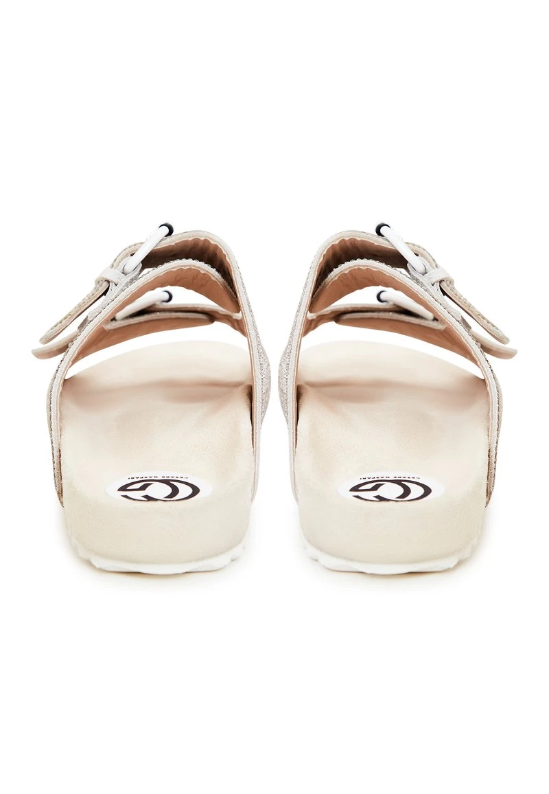 JEWEL - Pantolette Flach - White – Bild 4