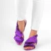 POLY - Riemensandalette - Violet