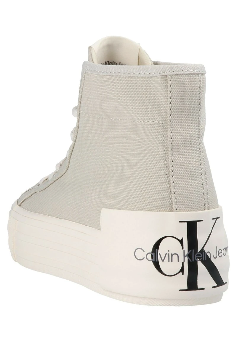 Calvin Klein Jeans VULC FLATFORM BOLD ESSENTIAL - Sneaker High - Beige – Bild 3